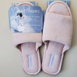 Dearfoams Pink Slippers